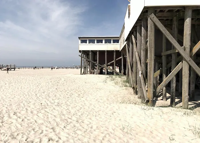 Sky & Homes Meeresrauschen I Boxspringbett, Strandnah, Direkt Am Leuchtturm, Eigener Eingang *