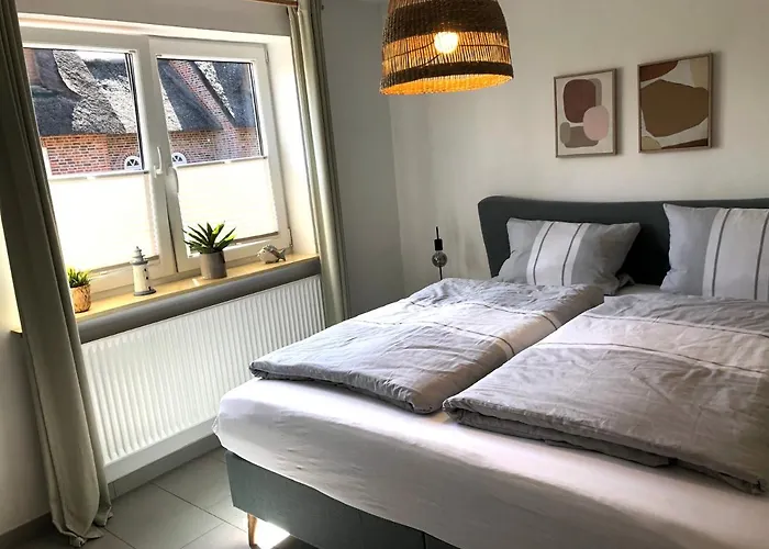 Lägenhet Sky & Homes Meeresrauschen I Boxspringbett, Strandnah, Direkt Am Leuchtturm, Eigener Eingang